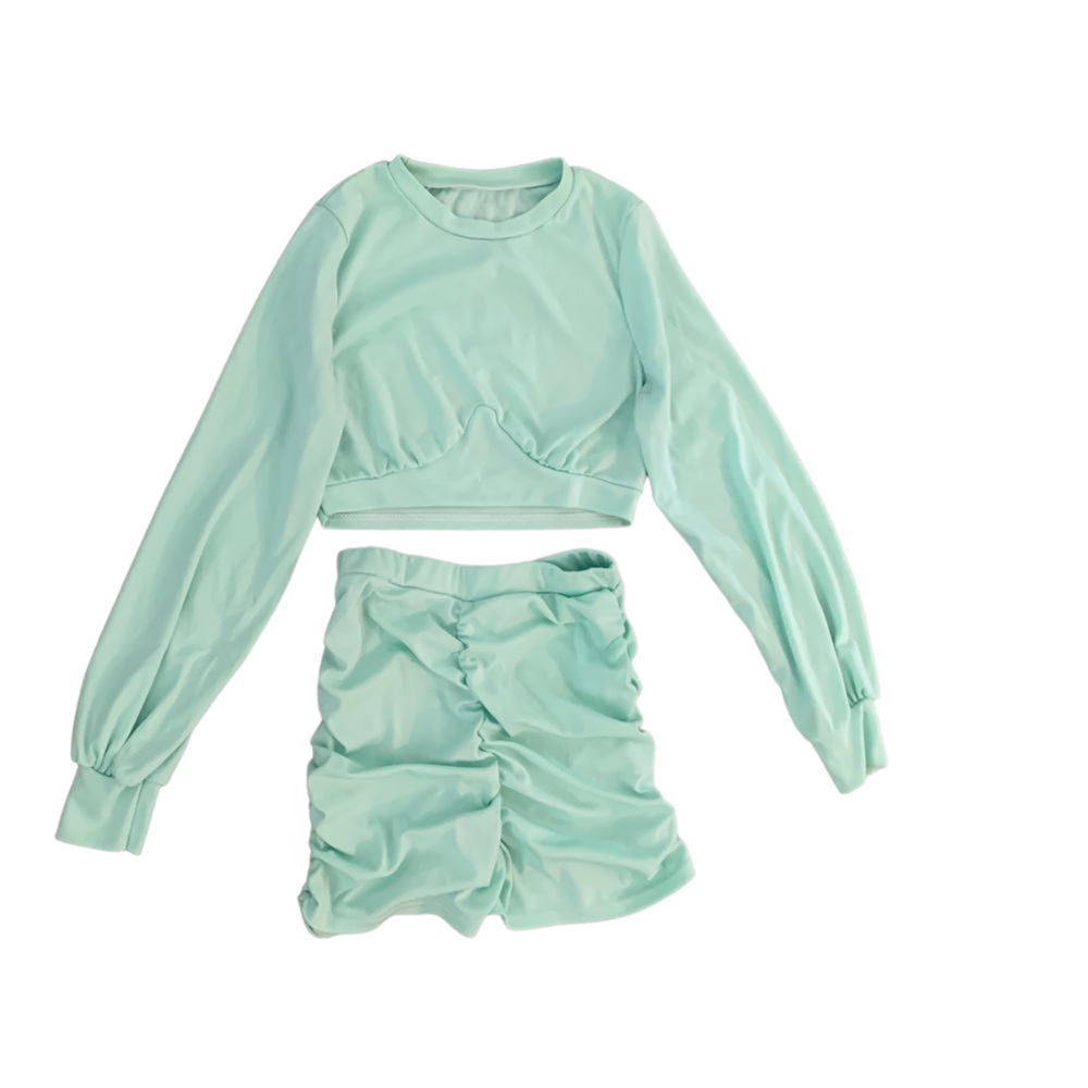 Mint Green short set